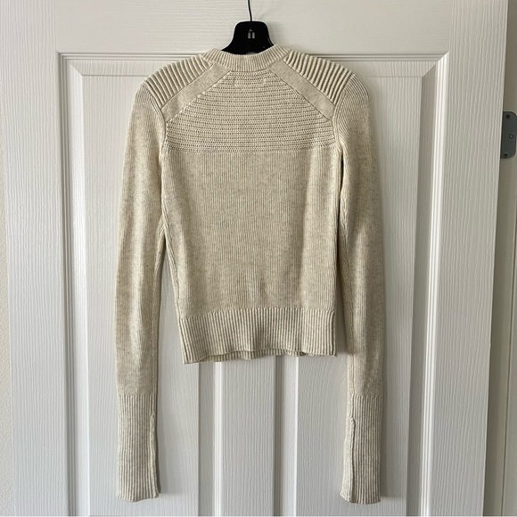 Isabel Marant Etoile Koyle Sweater - Heathered Ivory - Size 34 - Picture 4 of 12